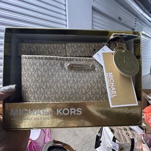 Michael Kors Gold Belt Bag